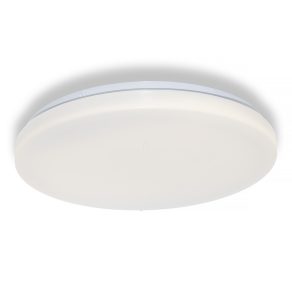   Lampă LED Osram Ceiling Round Sensor pentru baie, cu senzor de sunet și lumină, 37 cm, 24 W, 4000 K, 1920 lm, alb mat