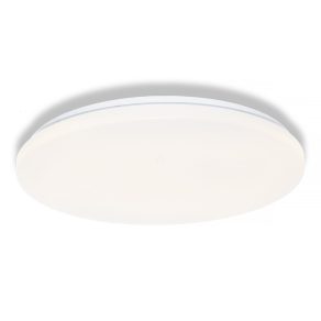   Lampa LED Osram Ceiling Round Sensor pentru baie, cu senzor de sunet și lumină, 48 cm, 36 W, 3000 K, 2880 lm, alb mat