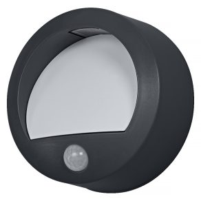   Lampă LED de exterior Osram Endura Style USB pentru montare pe perete, cu senzor de mișcare, comutator crepuscular, 1,7 W, 70 lm, 3000 K