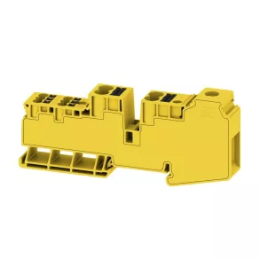   Conector hibrid, negru/galben AWPD 35 4X6/6X2,5 FE 2924980000 Weidmüller