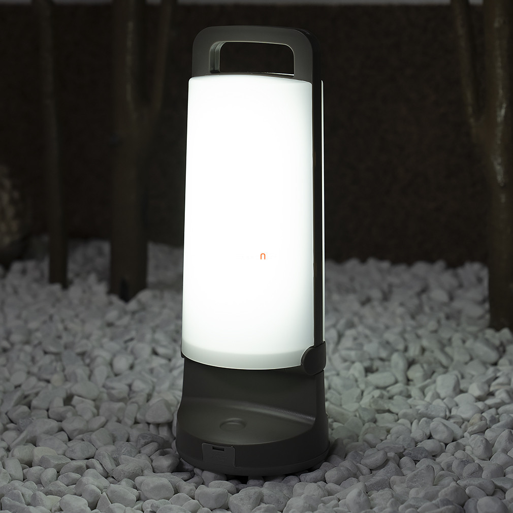 Lampă LED portabilă pentru exterior cu panou solar, 1,3 W, alb rece, gri opal - Dragonfly Lutec 6904101337