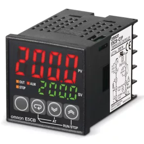   OMRON E5CB-R1P Regulator de temperatură AC100-240, intrare Pt100, ieșire releu