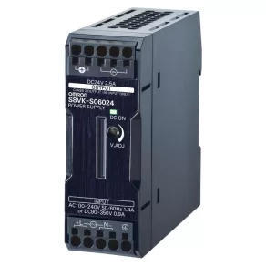   Sursă de alimentare 24 V c.c.   60 W  OMRON S8VK-S06024 2,5 A pentru șină DIN