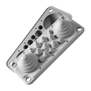   Gură de intrare pentru cabluri Morek LMC14 IP54 gri RAL7035 (104338) MBA3F14L11