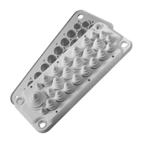   Ghidaj de cablu Morek LMC25 IP54 gri RAL7035 (104335) MBA3F25L11