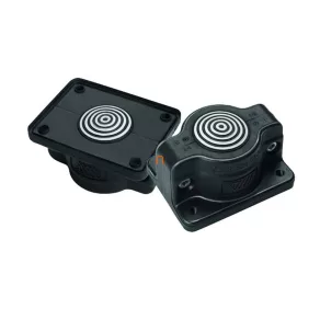   Gura de intrare a cablurilor cu capac rabatabil SCG 1x3-35 mm IP55 RAL 9005 negru Morek MBA4N01B11 (rezistență la flacără: UL94 V0)