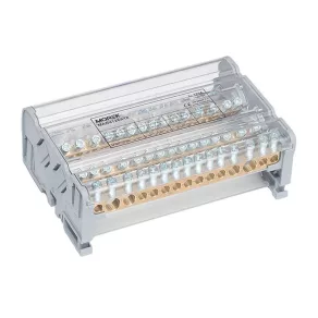   Bloc de distribuție Morek Moblock 4P 2x35+2x25+11x6 mm² 125 A MAB4126A18