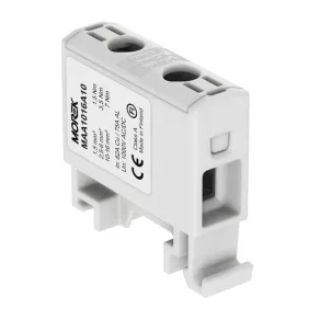   Clemă pentru cablu principal 1x 16/1x16 mm² gri OTL16 Morek MAA1016A10