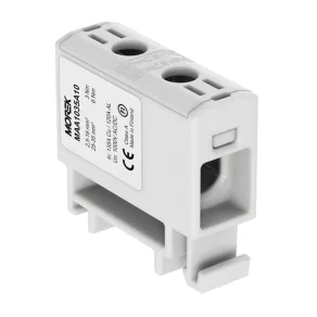   Clemă pentru cablu principal 1x 35/1x35 mm² gri OTL35 Morek MAA1035A10