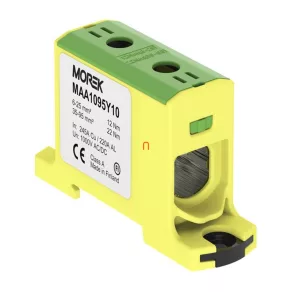   Clemă pentru cablu principal 1x 95/1x95 mm² verde/galben OTL95 Morek MAA1095Y10
