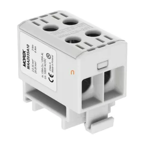   Clemă pentru cablu principal 2x 35/2x35 mm² gri OTL35-2 Morek MAA2035A10