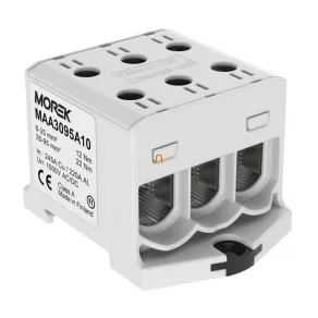  Clemă pentru cablu principal 3x 95/3x95 mm² gri OTL95-3 Morek MAA3095A10