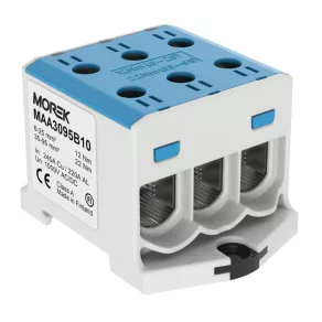   Clemă pentru cablu principal 3x 95/3x95 mm² albastră OTL95-3 Morek MAA3095B10