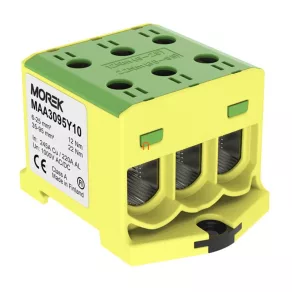   Bloc terminal cablu principal 3x 95/3x95mm2 verde/galben OTL95-3 Morek MAA3095Y10