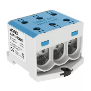   Clemă pentru cablu principal 3x150/3x150 mm² albastră OTL150-3 Morek MAA3150B10
