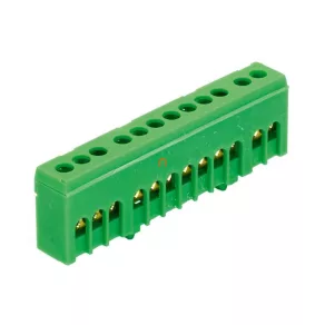   Morek PEN PE12H șină de împământare verde 12x16 mm², IP20 MAD1012G15