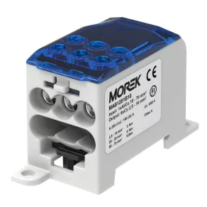   Bornă de ramificație pentru cablu principal, OJL 200A albastră, 1*Al/Cu10-70 6Cu2,5-16  Morek MAB1201B10