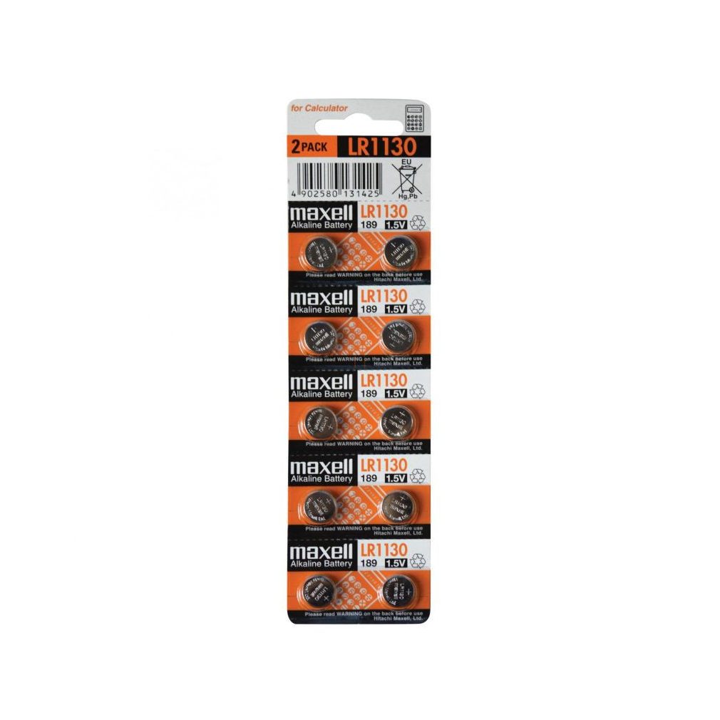 Baterie 1,5V LR1130, alcalină Maxell