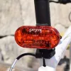 Lampă pentru bicicletă, alimentată cu baterii, Cateye (Omni 3)
