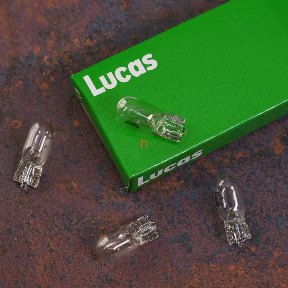 Lucas Standard 12V W5W indicator luminos 10 buc/pachet