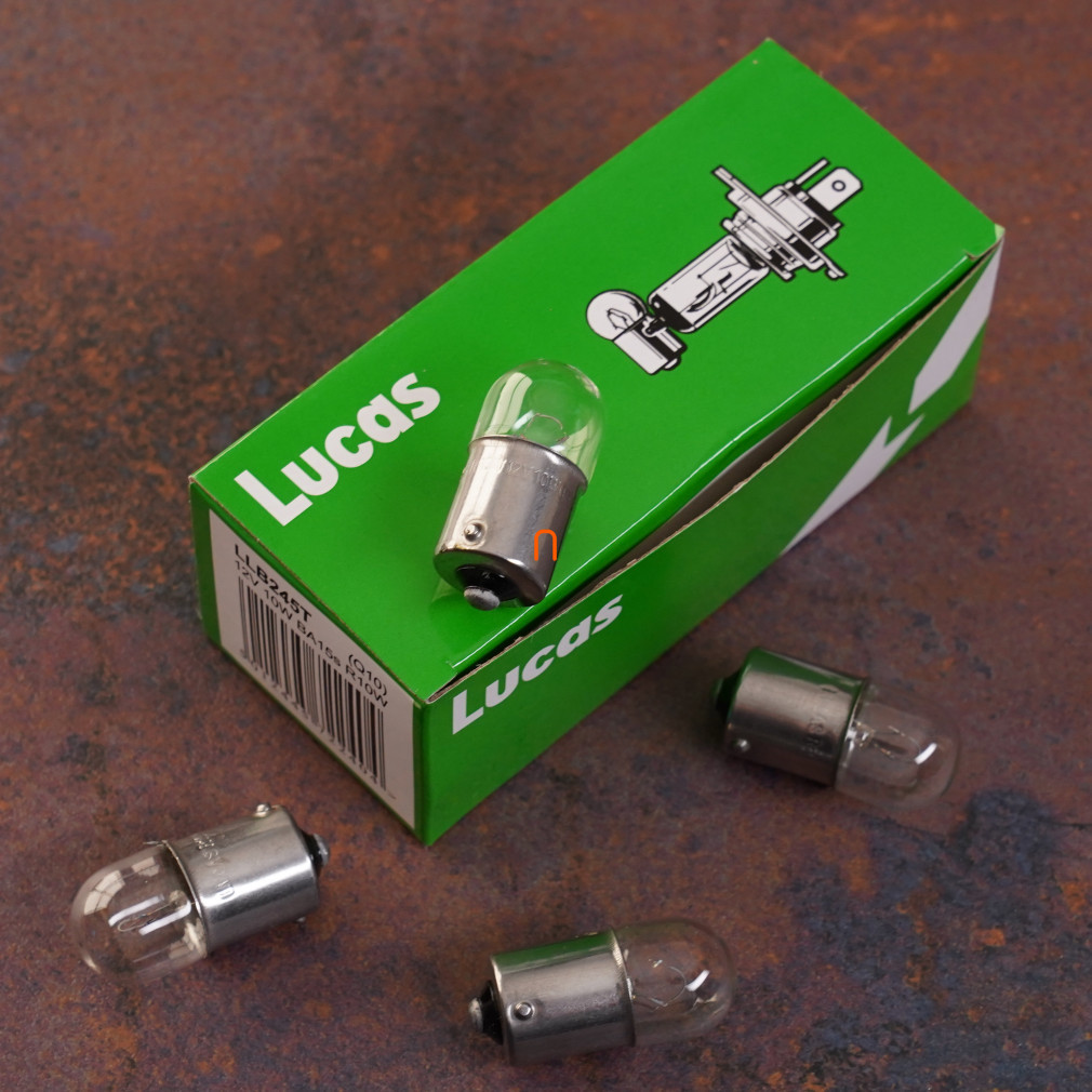 Lucas Standard 12V R10W indicator luminos, 10 buc/pachet