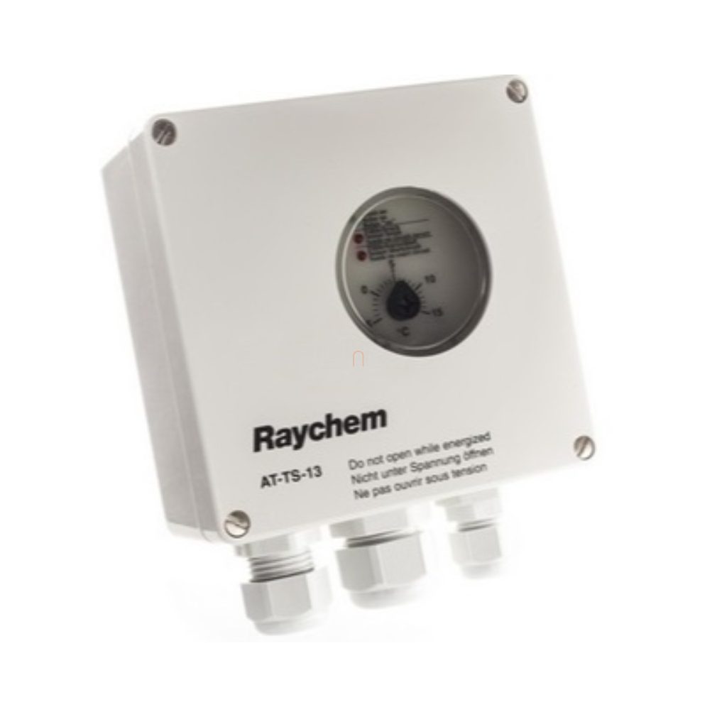 Raychem AT-TS-13 Regulator pentru senzor de conductă sau termostat de mediu, interval: -5 °C - +15 °C