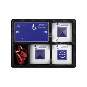   Set pentru toaletă pentru persoane cu dizabilități Eaton SET complet Cooper, CFEAPULLKIT alarmă de asistență,