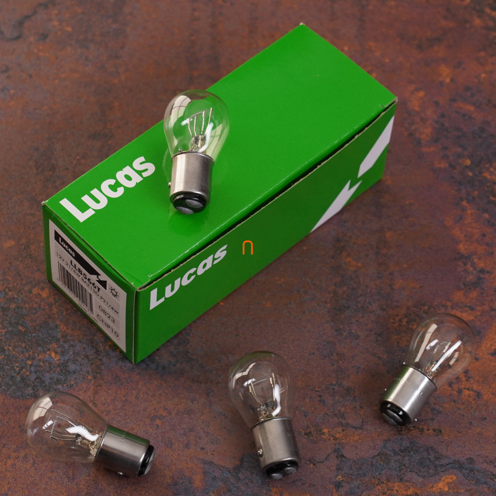 Bec indicator Lucas Standard 12V P21/4W, 10 buc/pachet