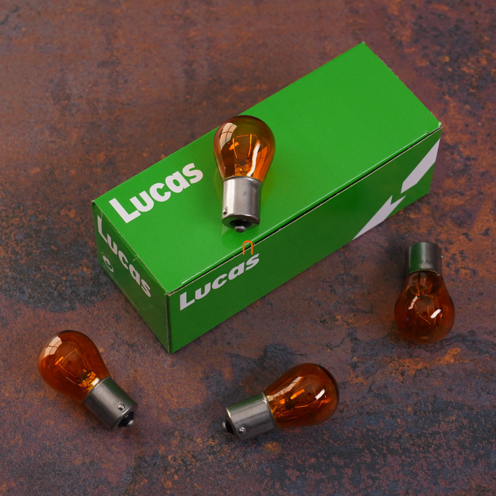 Bec indicator Lucas Standard 12V PY21W, galben, 10 buc/pachet