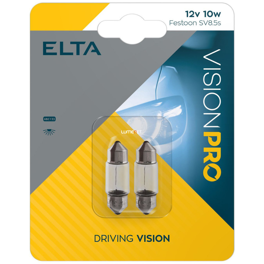 Elta Vision Pro indicator luminos pentru soffitta 31 mm 12 V 10 W, 2 buc./blister