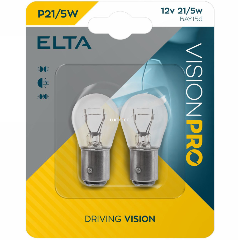 Elta Vision Pro P21/5W indicator luminos 12V 21W, 2 buc./blister