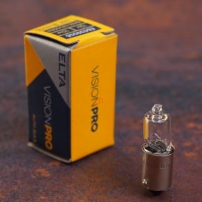   Bec halogen indicator Elta Vision Pro Ba9s 12V 10W, în cutie, 1 bucată