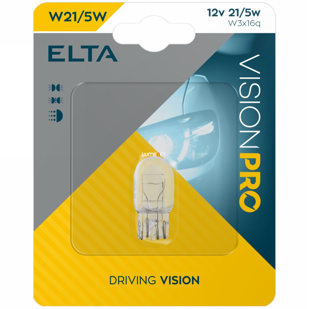 Elta Vision Pro W21/5W bec indicator 12V 21W, 1 buc/blaster