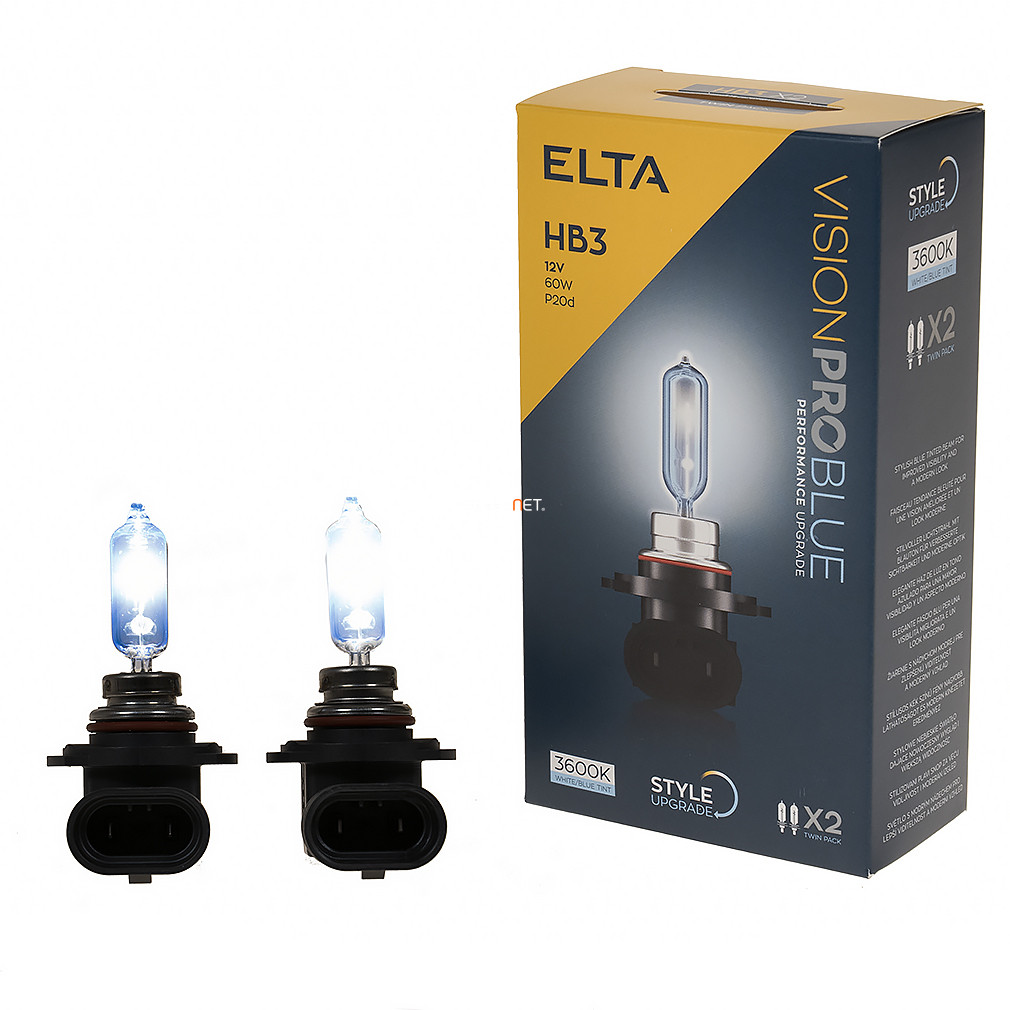 Elta Vision Pro Blue HB3 bec auto 12V 60W, 2 buc/pachet