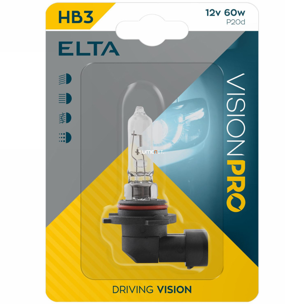 Elta Vision Pro HB3 bec auto 12V 60W, 1 buc/blaster