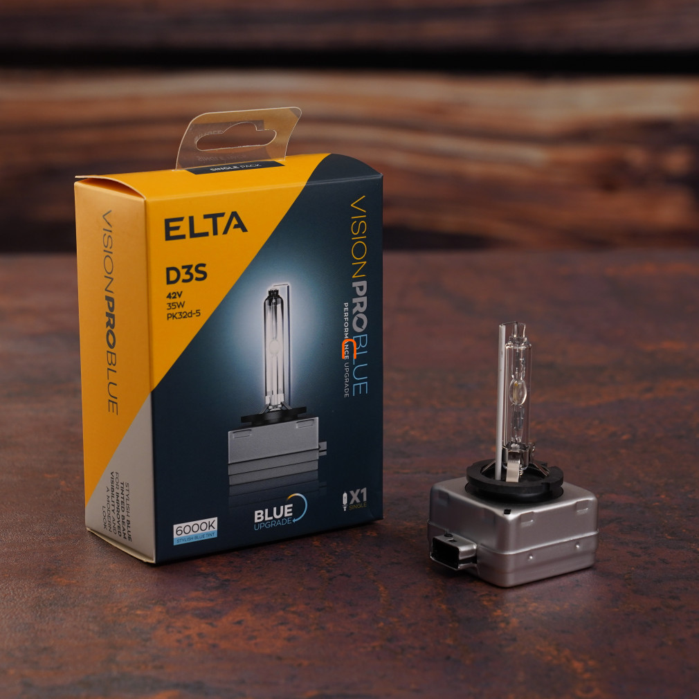 Elta Vision Pro Blue D3S xenon auto 35W, cutie 1 bucată