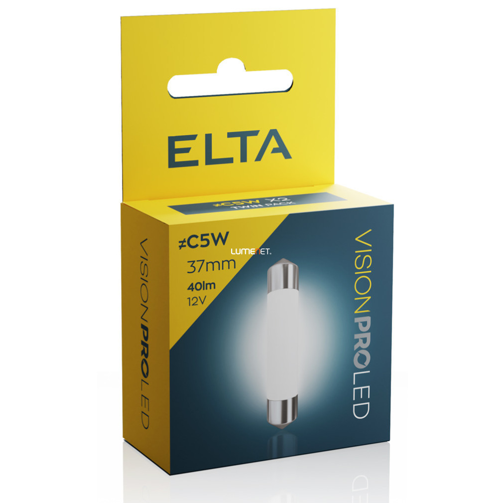Elta Vision Pro C5W LED indicator 37 mm 12 V 1,6 W, 2 buc./pachet
