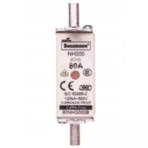 Eaton Bussmann NH-000 80A 80NHG000B