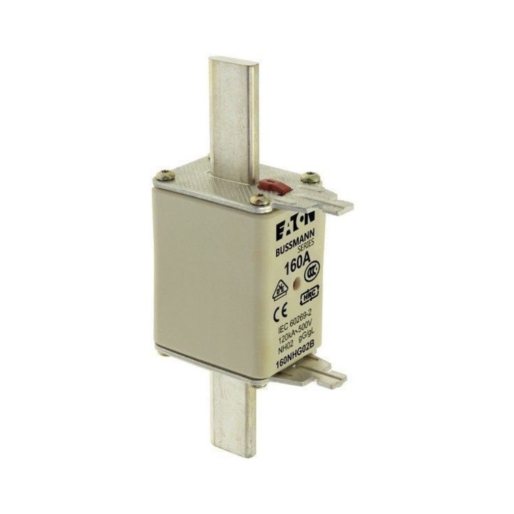 NH- 02 160A gL/gG 500V Bussmann 160NHG02B Eaton