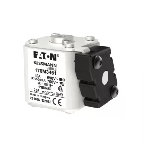   Siguranță Eaton 80 A 690 V 1*bkn/50 ar uc 80 A 690 V 1*bkn/50 ar uc-170m3461