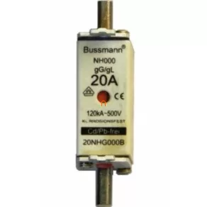 Eaton Bussmann NH-000 20A 20NHG000B