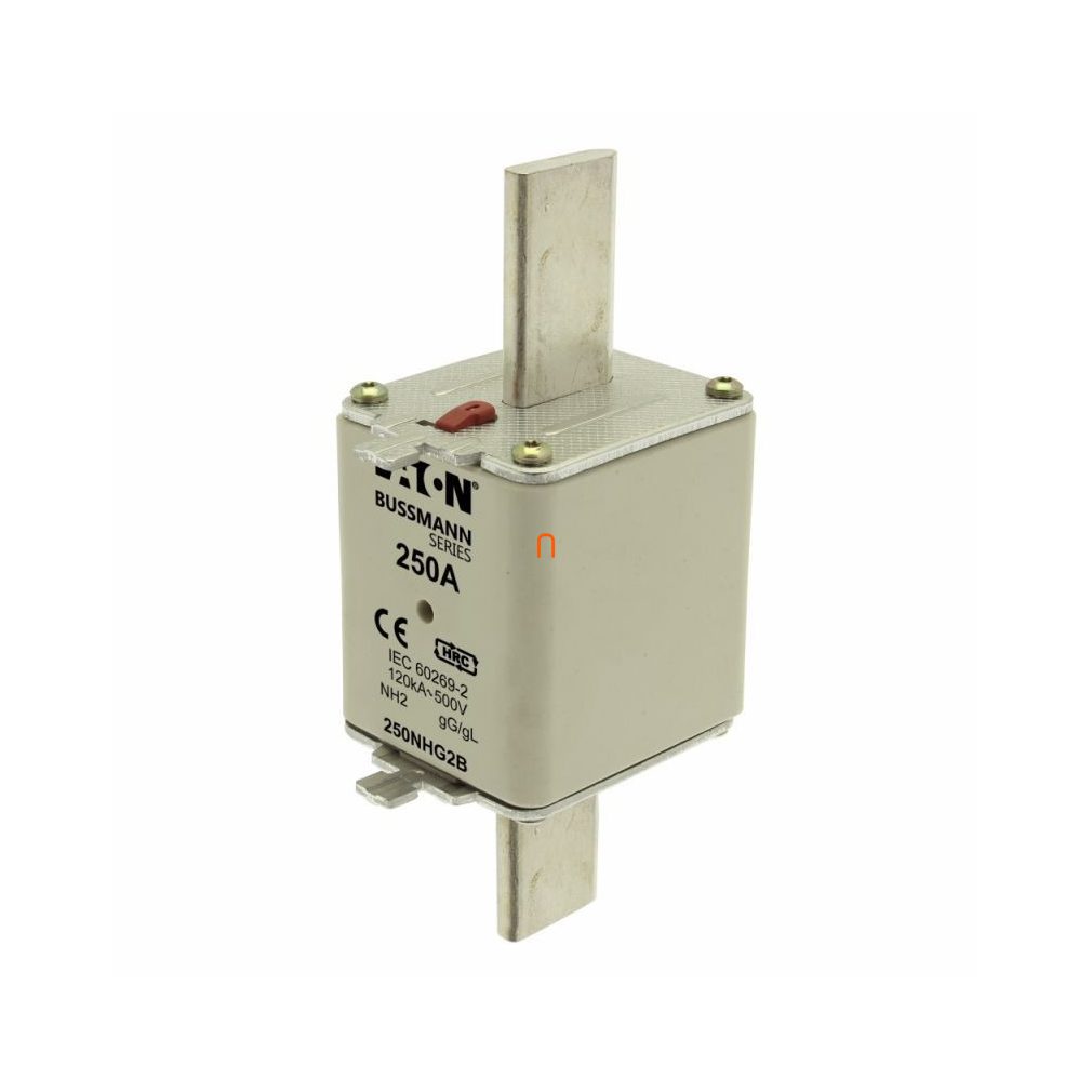 NH-betét 250A, DIN 2 méret, 500V AC, gG/gL 250NHG2B Bussmann Eaton