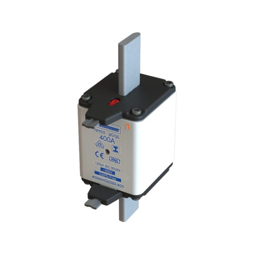 Bussmann 400NHG03B NH-cartuș 400A, dimensiune DIN 03, 500V AC, gG/gL Eaton