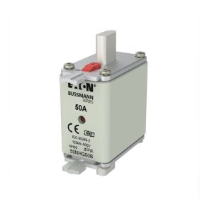   Siguranță Eaton NH 50 A, dimensiune DIN 00, 500 V c.a., GG/GL, siguranță NH 50 A 500 V GG dimensiune 00-50NHG00B