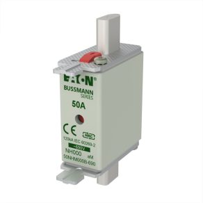   Siguranță Eaton NH 50 A 690 V am dimensiune 000, -50nhm000b-690