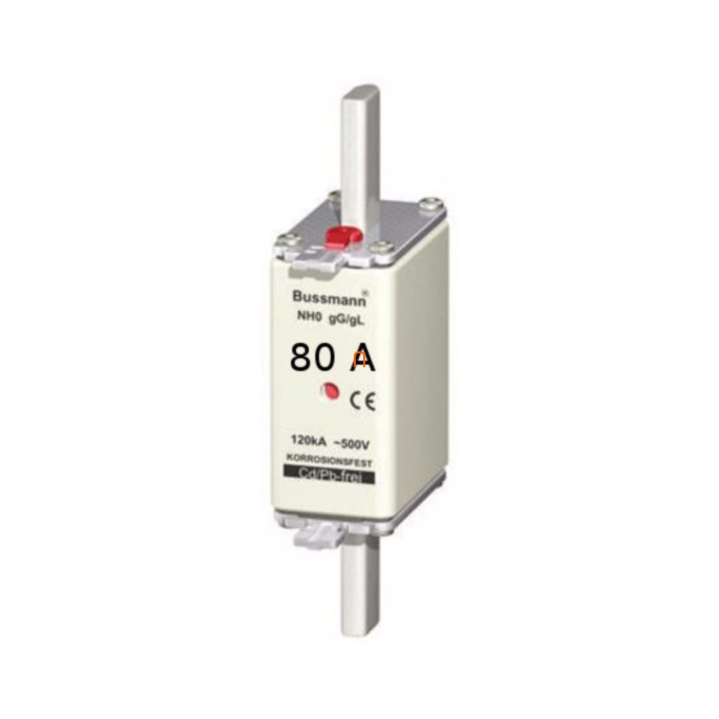 NH-0 80A 80NHG0B Bussmann Eaton
