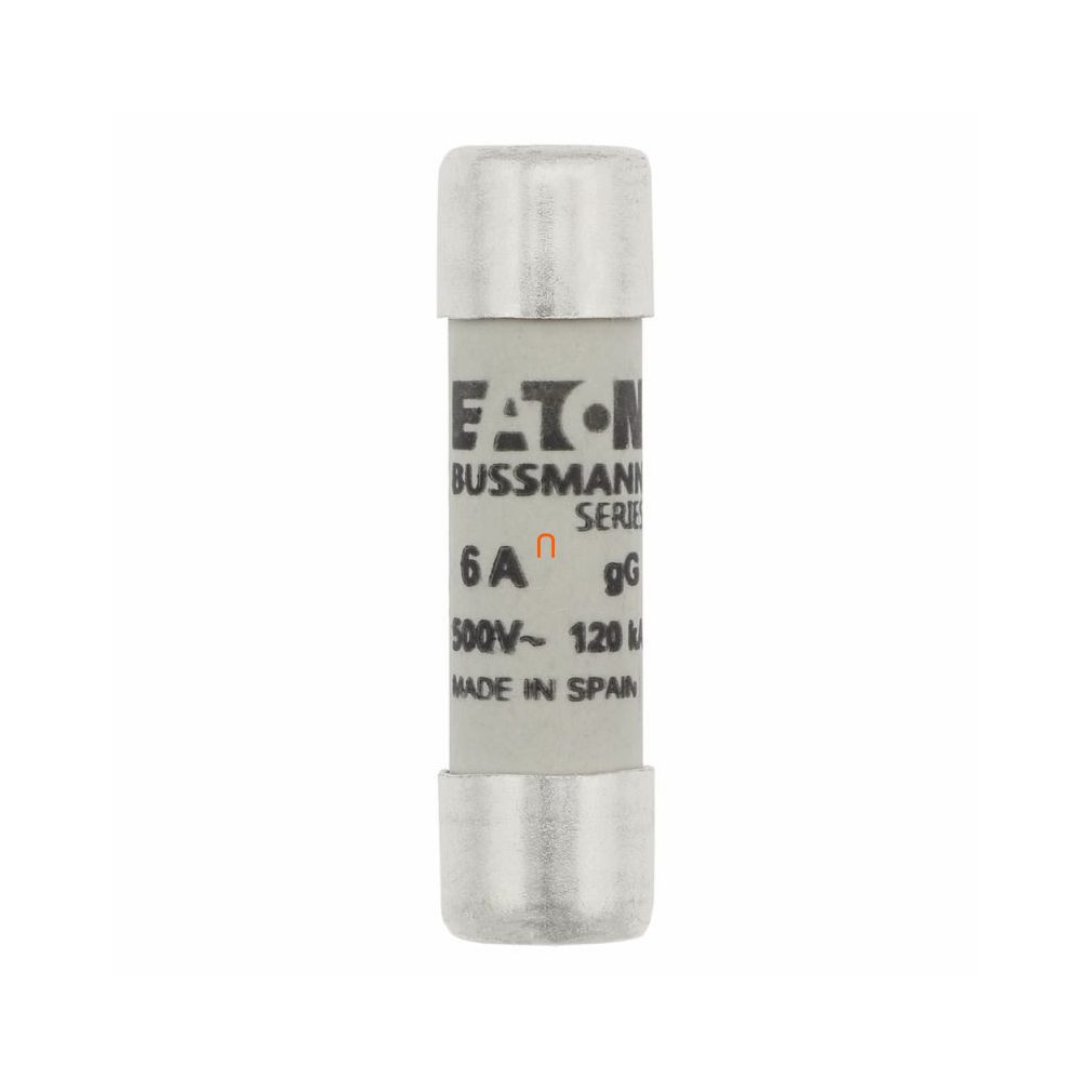Hengeres betét 10x38mm, 500V AC, gG Bussmann C10G6 Eaton