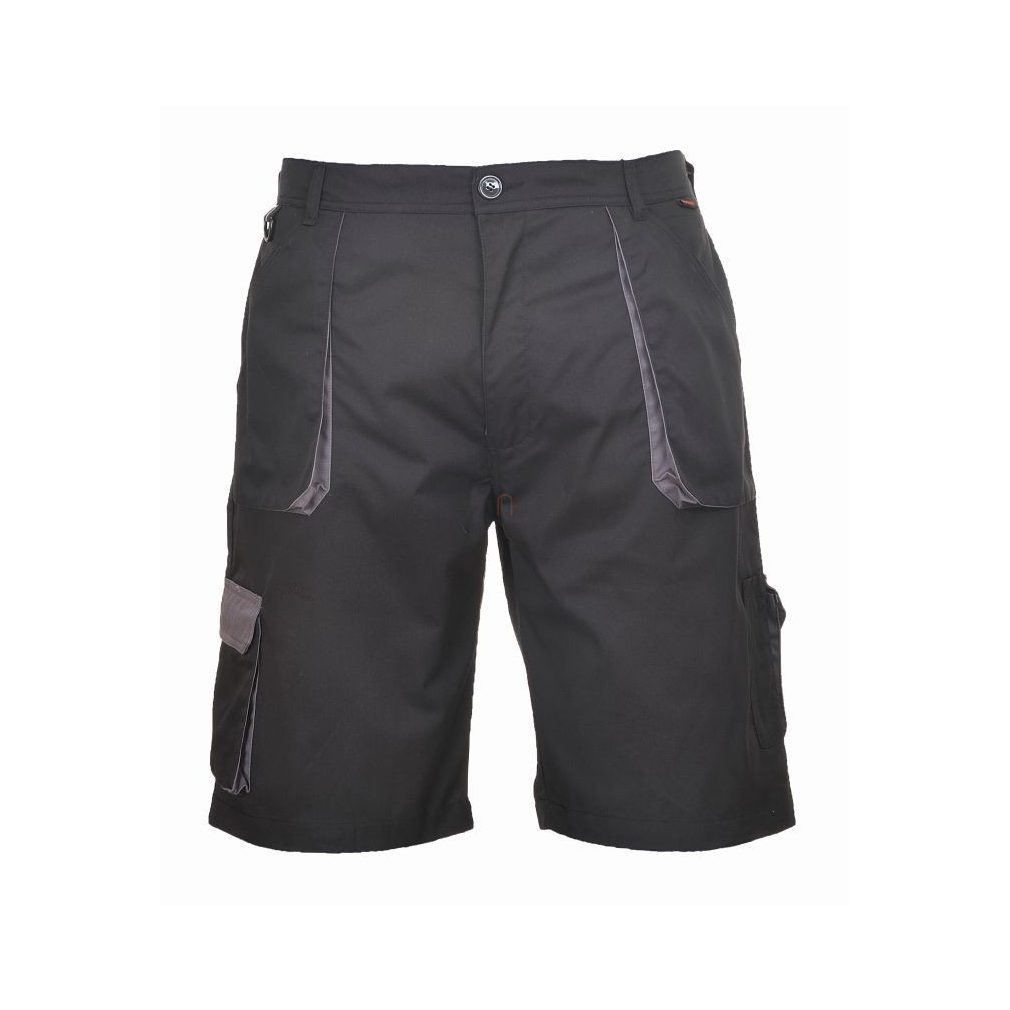 Pantaloni de lucru negri scurți 48 (S) Texo TX14 PW-TX14BKRS