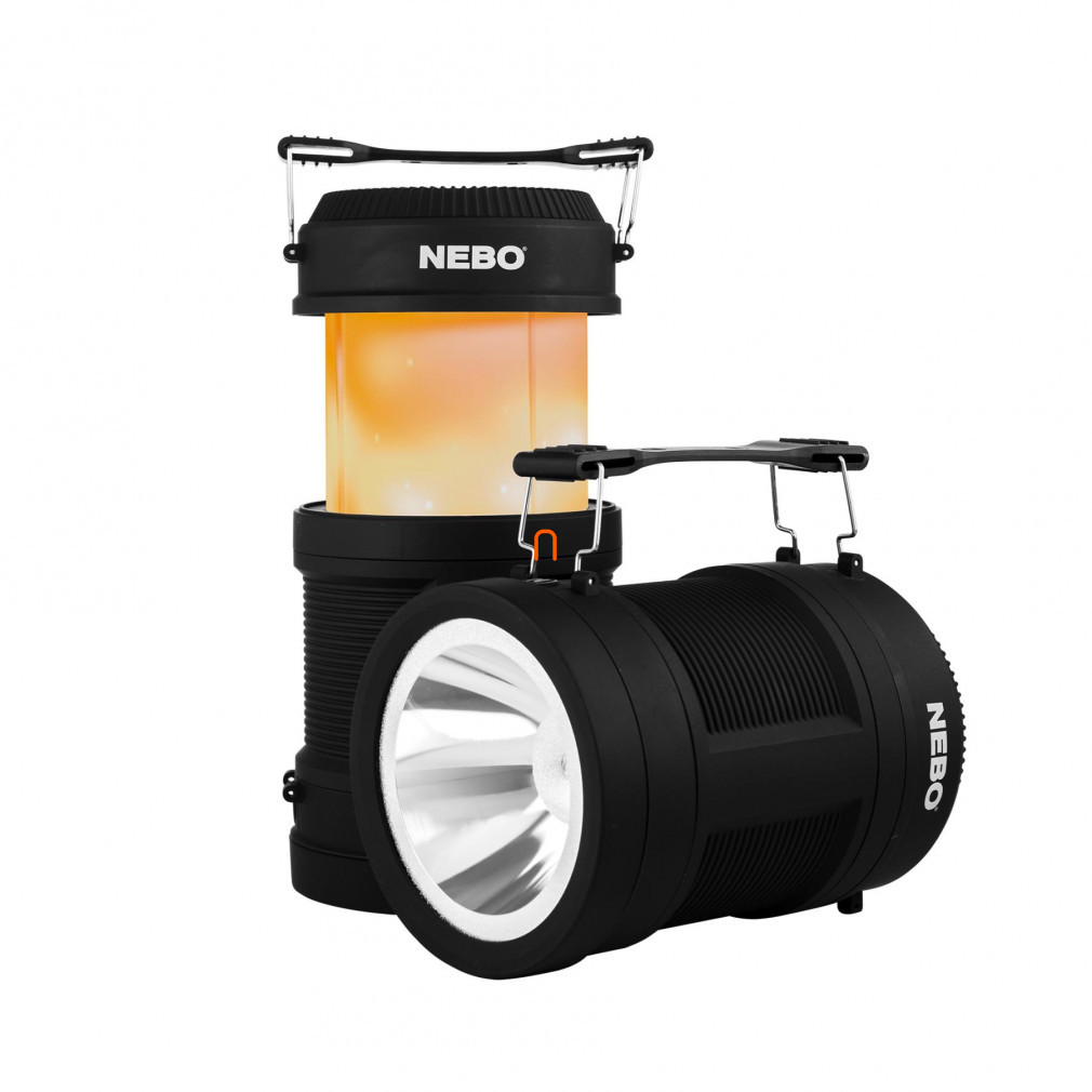 Nebo Poppy, 300 lm, lanternă LED și reflector