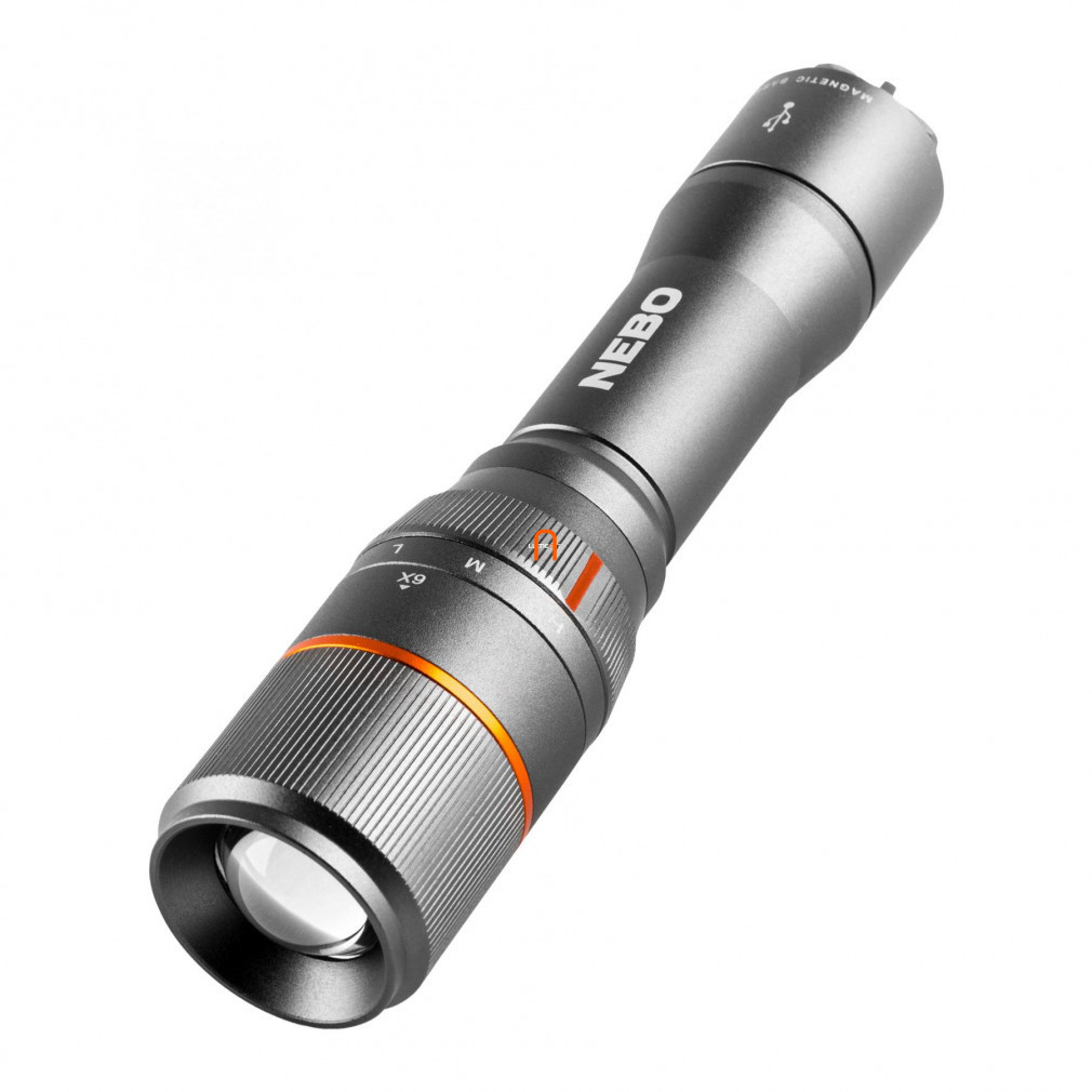 Lanterna LED reîncărcabilă cu bază magnetică, 1000 lm (Davinci)